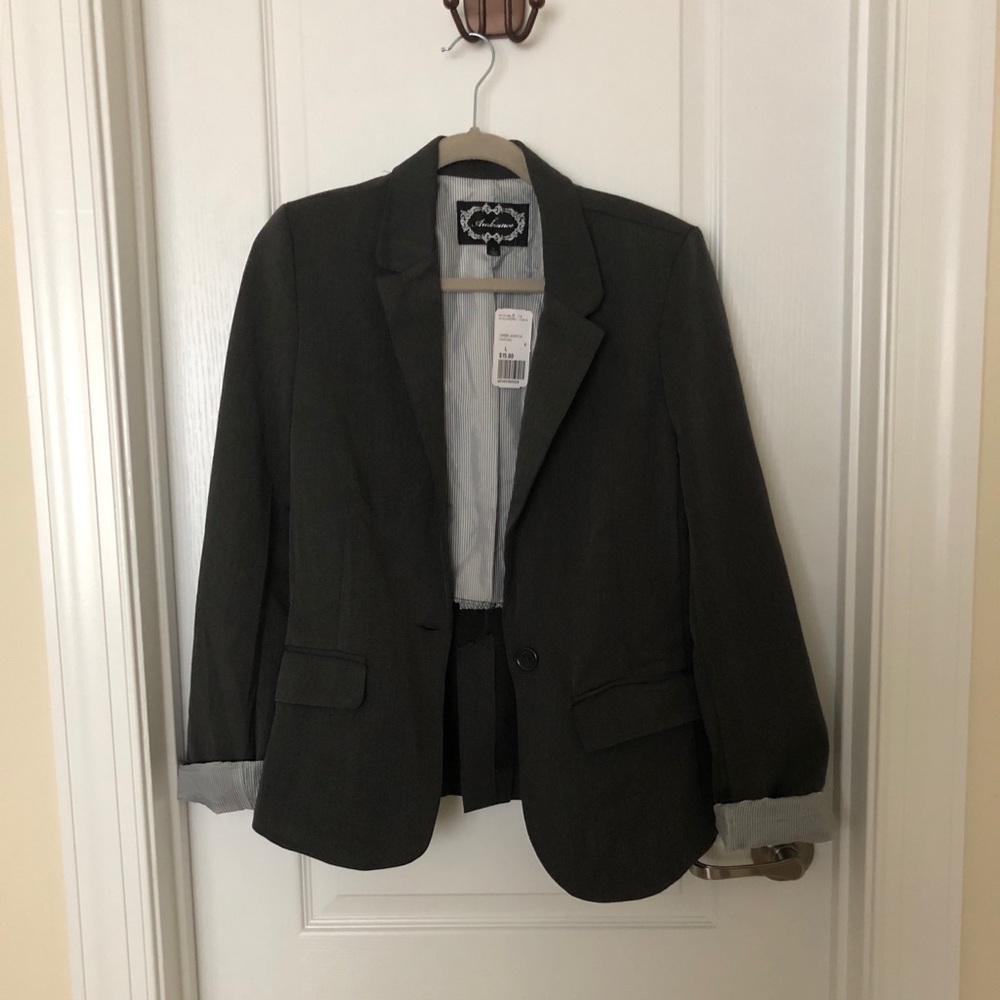 Dark Gray Blazer